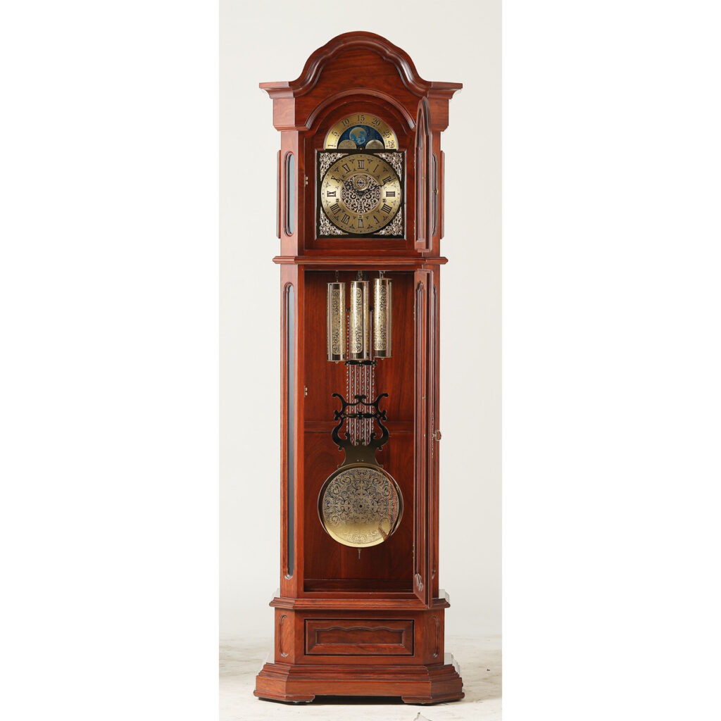 Triple-Weight Zippered Eight-Chime Mechanical Mantel Clock