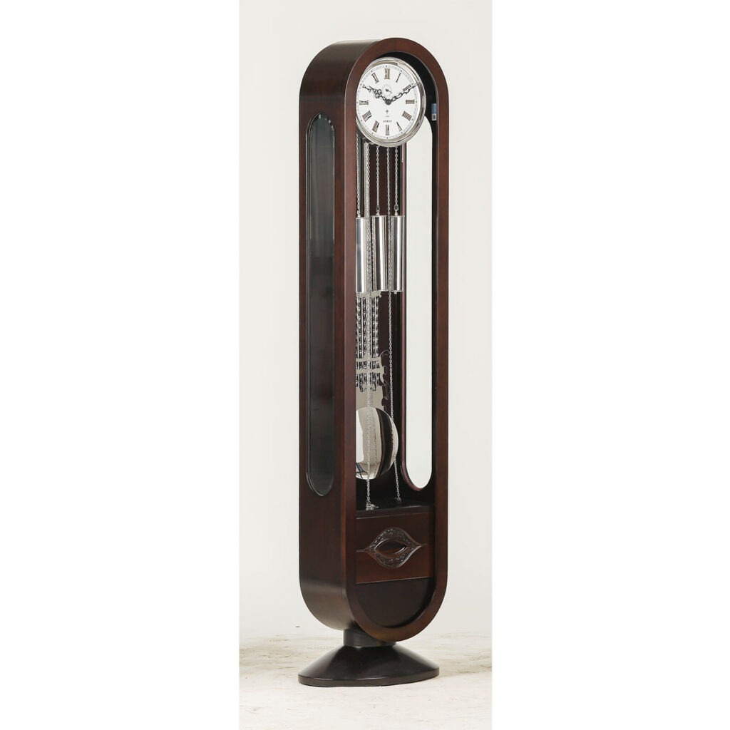 Zippered Eight-Tune Mechanical Mantel Clock