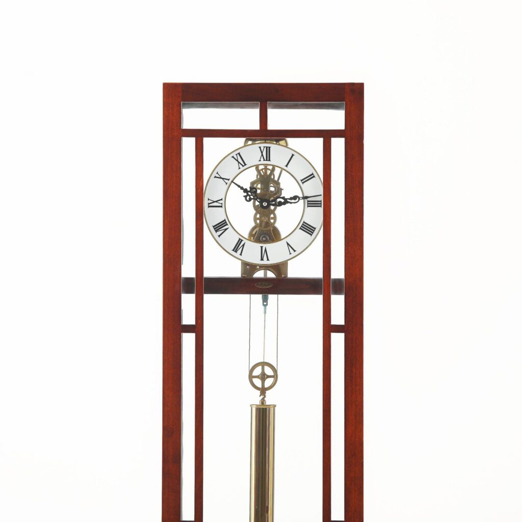 High-End 7-Day Zippered Weight-Driven Mantel Clock
