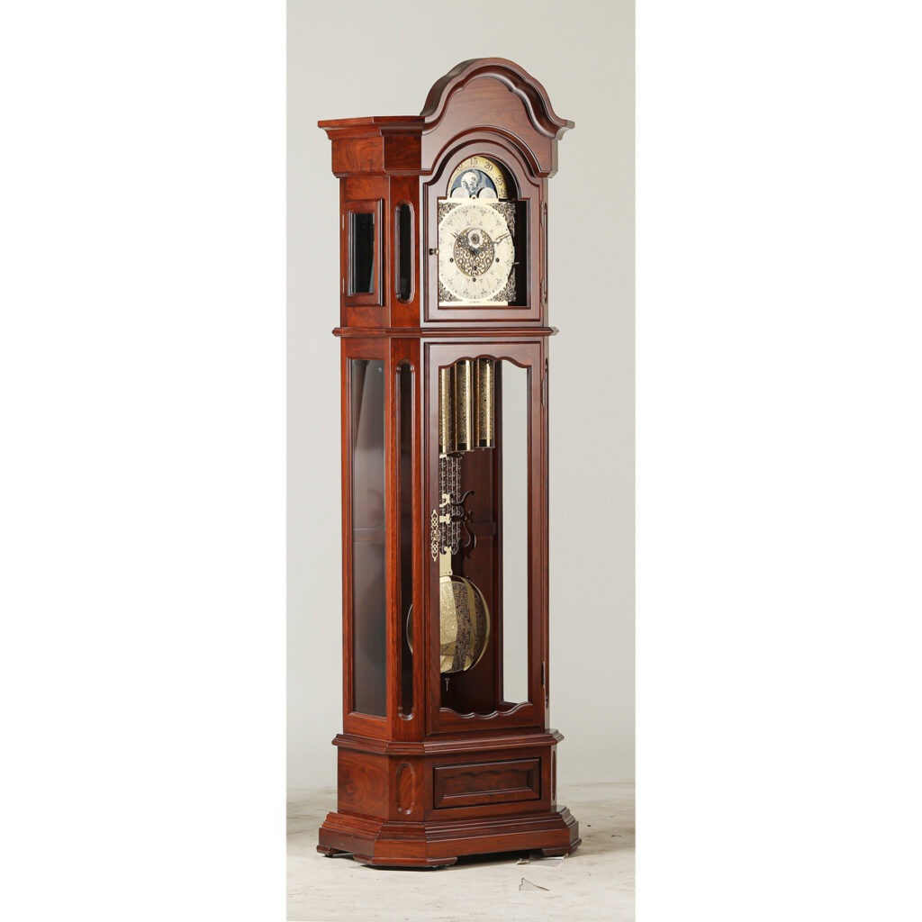 Triple-Weight Zippered Eight-Chime Mechanical Mantel Clock