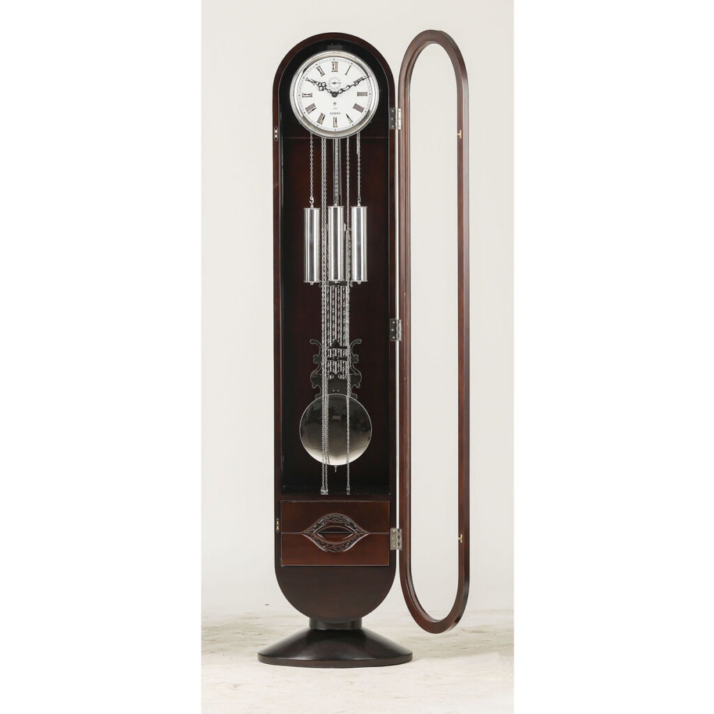 Zippered Eight-Tune Mechanical Mantel Clock
