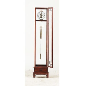 High-End 7-Day Zippered Weight-Driven Mantel Clock