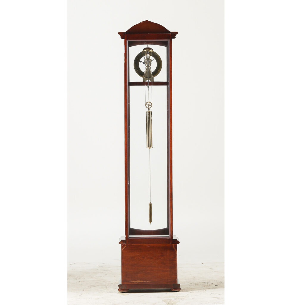 High-End 7-Day Zippered Weight-Driven Mantel Clock