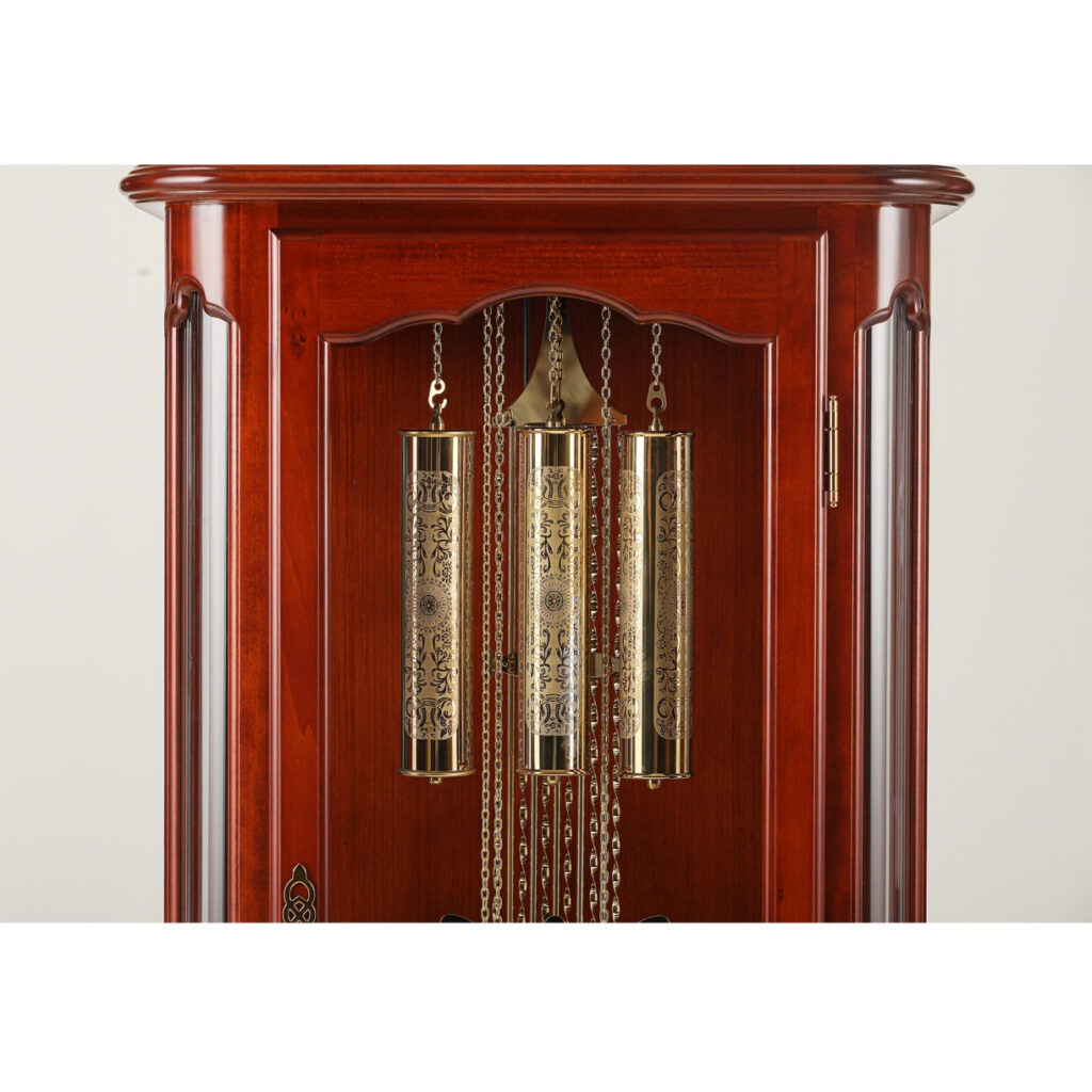 Triple-Weight Zippered Eight-Chime Mechanical Mantel Clock