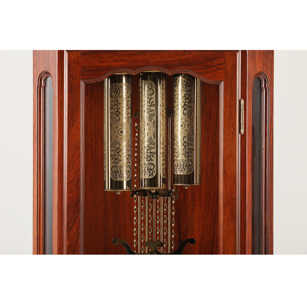 Triple-Weight Zippered Eight-Chime Mechanical Mantel Clock