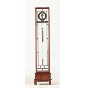 High-End 7-Day Zippered Weight-Driven Mantel Clock